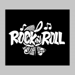 Rock n Roll čierne trenírky BOXER s tlačeným logom, top kvalita 95%bavlna 5%elastan